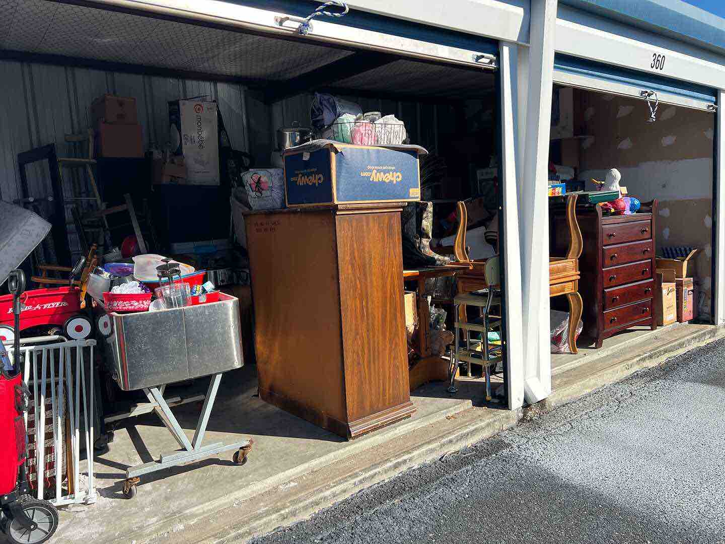 Double Storage side before